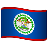 Bandeira do Belize on WhatsApp