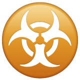 ☣️ Biohazard Emoji on WhatsApp