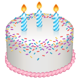 birthday-cake Emoji whatsapp