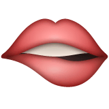 🫦 Biting Lip Emoji on WhatsApp