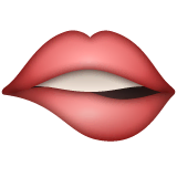 biting-lip Emoji whatsapp