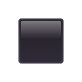 black-medium-square Emoji whatsapp