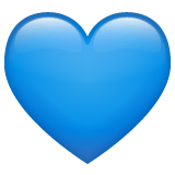 blue-heart Emoji whatsapp