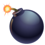 bomb Emoji whatsapp