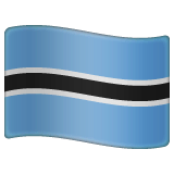 🇧🇼 Bandeira do Botsuana Emoji nos WhatsApp
