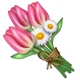 💐 Bouquet Emoji on WhatsApp