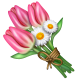 bouquet Emoji whatsapp