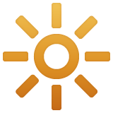 bright-button Emoji whatsapp