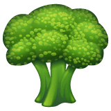 Broccoli Emoji on WhatsApp