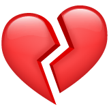 broken-heart Emoji whatsapp