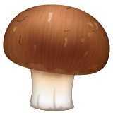 brown-mushroom Emoji whatsapp