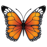 butterfly Emoji whatsapp