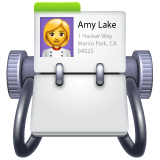 card-index Emoji whatsapp