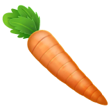 carrot Emoji whatsapp
