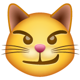 cat-with-wry-smile Emoji whatsapp