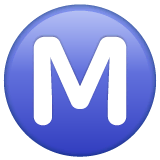 circled-m Emoji whatsapp