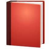 closed-book Emoji whatsapp