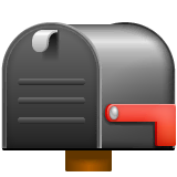 closed-mailbox-with-lowered-flag Emoji whatsapp