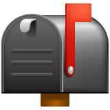 closed-mailbox-with-raised-flag Emoji whatsapp