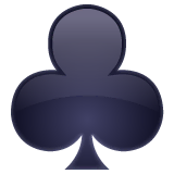 club-suit Emoji whatsapp