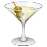 🍸 Bicchiere da cocktail Emoji su WhatsApp