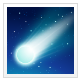 comet Emoji whatsapp