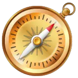 Compass Emoji on WhatsApp