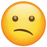 confused-face Emoji whatsapp
