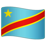 🇨🇩 Flag: Congo - Kinshasa Emoji on WhatsApp