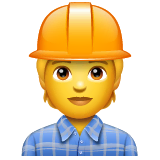 construction-worker Emoji whatsapp