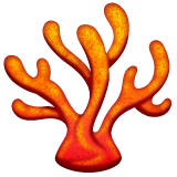 coral Emoji whatsapp
