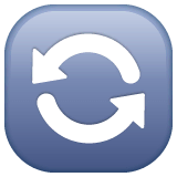 🔄 Counterclockwise Arrows Button Emoji on WhatsApp