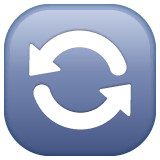 counterclockwise-arrows-button Emoji whatsapp