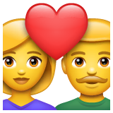 couple-with-heart Emoji whatsapp