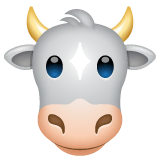 cow-face Emoji whatsapp