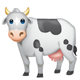 Cow Emoji on WhatsApp