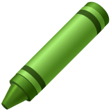 crayon Emoji whatsapp