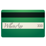 credit-card Emoji whatsapp