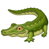 crocodile Emoji whatsapp