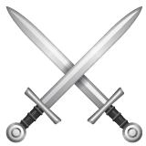 ⚔️ Crossed Swords Emoji on WhatsApp