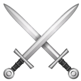 crossed-swords Emoji whatsapp