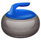Curling Stone Emoji on WhatsApp