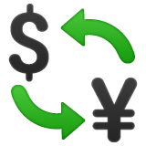 currency-exchange Emoji whatsapp