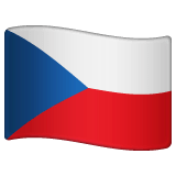 🇨🇿 Flag: Czechia Emoji on WhatsApp