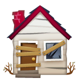derelict-house Emoji whatsapp