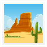 desert Emoji whatsapp