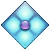 diamond-with-a-dot Emoji whatsapp