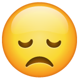 disappointed-face Emoji whatsapp