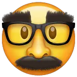 Verkleidetes Gesicht Emoji WhatsApp