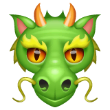 dragon-face Emoji whatsapp
